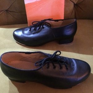 Bloch Black Jazz Tap Shoes "Techno"